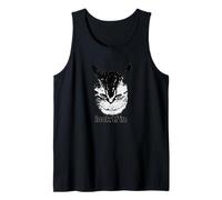 Lock TF In Feline Funny Gen Z Meme Camiseta sin Mangas