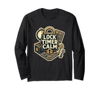 Lock Timer Calm Enigma Cronómetro Equipo Manga Larga