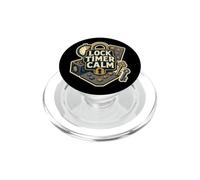 Lock Timer Calm Enigma Cronómetro Equipo PopSockets PopGrip para MagSafe