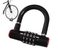 Lock with Code, Combination Padlock, 3.43x3.35 Pulgadas Waterproof Anti-Theft, Bike Wheel Locker, Security Padlock for Scooters, Motorcycle, Garaje, Backpack and Suitcase