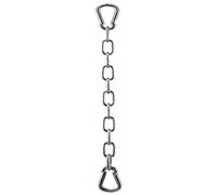 Lockable Detachable Parking Bollard - Heavy Duty Traffic Barricade Post with Reflective Strips & Chain (55/65/75cm)(Chain (39in))