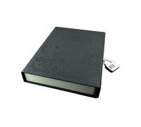 Lockable Journals with Paper for Vacations and Diary Keeping 1Pcs Black 23.00X17.00X3.50CM