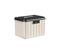 Lockable Storage Box - 9.84x7.8x7.01in Lock Storage Container Organizer Bin, 4-Digit Code Portable Safe Box | Secure Combination Heavy Duty Lockable Chest for Home Offices Garage Patio Dorm