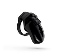 LOCKDOWN Jaula de Pene - Jaula de Castidad Para Hombre para Prevenir Erecciones - Para un Emocionante Juego de Bondage - Talla Pequeña (Longitud Interior 6,00 cm / ⌀ 3,70 cm) - Negro