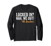 Locked In We Out 4th Graders Shirt Fourth Grade Graduation Manga Larga