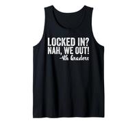 Locked In We Out 4th Graders Shirt Graduation Fourth Grade Camiseta sin Mangas