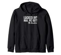 Locked In We Out 4th Graders Shirt Graduation Fourth Grade Sudadera con Capucha