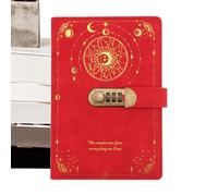 Locked Journal - Paper PU 21.2cm, Personal Notebook, A5 Diary | Secure Combination Lock, Journaling Notebook, Portable Organizer For Kids, Teenagers, Writers, Students, Travelers, Home, Office