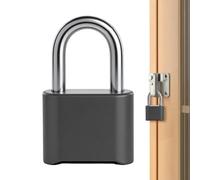 Locker Combination Lock, Resettable Metal 4 Digit Mechanical Lock With Code