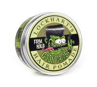 Lockhart's GOON GREASE Hair Pomade | Heavy Hold | Pomada para el cabello clásica - agarre firme y hermoso brillo | Fragancia: pepino, picante y fresco | Rockabilly Hair Dressing | 113 g