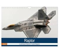 Lockheed Martin F-22A Raptor (Wall Calendar 2027 DIN A4 landscape), CALVENDO 12 Month Wall Calendar: Raptor - The most feared aircraft in the world.