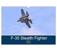 Lockheed Martin F35 Stealth Fighter (Wall Calendar 2026 DIN A3 landscape), CALVENDO 12 Month Wall Calendar: Initial images of this latest iconic 5th Generation fighter