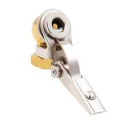 Locking Air Chuck Tire Inflator Nozzle - Heavy Duty Gripper Alloy Compressor Accessory, High Pressure Hundred Fifty PSI Rated Air Valve Chuck | For Truck And Rv