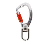Locking Carabiner - Locking Hooks for Hanging | High Strength Steel with Screw Gate, Secure Fastener for Camping Gear, Rope Connection, and Heavy Duty Equipment Handling Secure Screw Lock System
