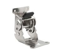 Locking Hinges For Folding Table - 0-180 Degree Hardware | Folding Table Hinge | Self-Locking High-Carbon Steel Heavy-Duty Bracket Right-Angle Connector For Shelf Cabinet Furniture Fence Desk Chair St