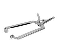 Locking Pliers 18 Inch | C - Shaped Woodworking Quick Clamp for Fixing & Welding | Multi - Function Tool with Fine - Tuning Screw/Protective Coating/Riveted Connection