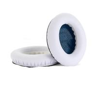 LOCKLGFMCZ Almohadillas de Repuesto aptas for Bose QuietComfort 35 QC35 II QC15 QC25, Almohadillas for los oídos, cojín QC 15 25 Sound Accesorios para Auriculares(White-Blue Mat(R L))