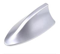 LOCKLGFMCZ Antena de aleta tiburón for radio AM/FM coche, compatible for BMW EfficientDynamics F30, F31, E38, E90, E60, E93, F10, F20, 530Li y 335i Aleta de tiburón para coche(Silver)
