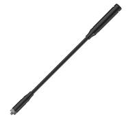 LOCKLGFMCZ Antena táctica CS SMA-hembra de doble banda VHF UHF 144/430 MHz, plegable, compatible for walkie-talkie for Baofeng UV-21 UV-5R QuanSheng K5 Antena de intercomunicación(AR 158 Gooseneck)