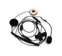 LOCKLGFMCZ Auriculares for Casco de walkie-Talkie for PTT 2 Pines for Motocicleta, compatibles for Radio bidireccional for Kenwood Baofeng Puxing Ham Two-Way Radio Accessories
