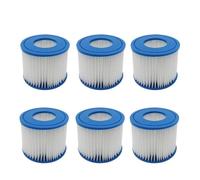LOCKLGFMCZ Cartucho De Filtro Tipo Vi For Bestway 58323 Flowclear Lay-Z-SPA - Reemplazo For Piscina Miami Vegas Palm Springs, Tamaño Water Filter Cartridges(6 PCS)