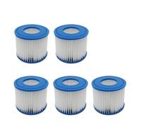 LOCKLGFMCZ Cartucho De Filtro Tipo Vi For Bestway 58323 Flowclear Lay-Z-SPA - Reemplazo For Piscina Miami Vegas Palm Springs, Tamaño Water Filter Cartridges(5 PCS)