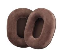 LOCKLGFMCZ Compatible For Audio-Technica ATH-MSR7b M10X/M20X/M30X/M40X/M50X/PRO5v/SX1a, Cómodas Almohadillas For Auriculares Accesorios para Auriculares(Brown Velvet)
