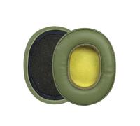 LOCKLGFMCZ Reemplazo Apto For Skullcandy Crusher Auriculares Inalámbricos Hesh Cojines Almohadillas Accesorios para Auriculares(Verde)