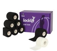 locklift Tear Tape - Cinta para muslos de rugby (negro)
