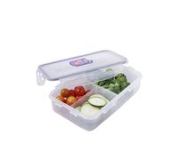 LocknLock Comida Easy Essentials para Viajes Prep Container-Fiambrera con Tapa sin BPA, Polipropileno, 1 Stück (1er Pack)