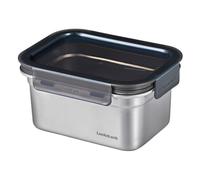 LocknLock Contenedor Para Alimentos Acero Inox Satinado Gris