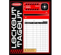 Lockout Tagout Logbook: Stop Safety Gaps Before They Happen | Record Every Lock Out Tag Out Step for Construction, Site location & Project Teams | 119 pages, 8.5 x 11 Inches