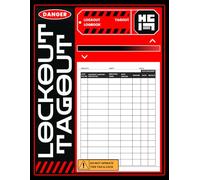 Lockout Tagout Logbook: Stop Safety Gaps Before They Happen | Record Every Lock Out Tag Out Step for Construction, Site Location & Project Teams | 119 pages, 8.5 x 11 Inches