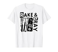 Lockpicking Rake and Pray Penetration Tester Camiseta gráfica económica, Hombre, Blanco, S