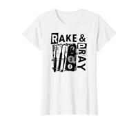 Lockpicking Rake and Pray Penetration Tester Camiseta gráfica económica, Mujer, Blanco, XS