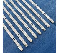 LOCLPCKGYA Tira De LED Compatible Fit For Polaroid PTV50174K1LED HET-503lW PTVLED50 Atv50uhdr Atv-50l71led MS-T500-DK1-3030(8 PCS For 1 TV)