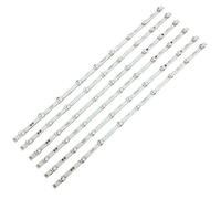 LOCLPCKGYA Tira De LED for Iluminación Trasera 9LED for 65A7300F 65A7100F 65AE7000F 65AE7000 65A7120FS HD650X1U81-T0L1 HD650X1U71-T0(12pcs For 2 TV)