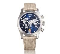 Locman Reloj cronógrafo dedicado a la nave Amerigo Vespucci Marina Militare, turquesa, náutico
