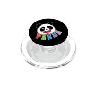 Loco Oso Panda PopSockets PopGrip para MagSafe