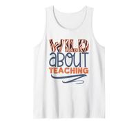 Loco por enseñar un diseño Divertido de Zebra Print Teacher Life Camiseta sin Mangas