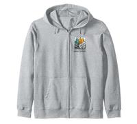 Loco por Las Rocas, minerales y fósiles Diseño de geología Sudadera con Capucha