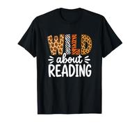 Loco por Leer, Divertido ratón de Biblioteca, Divertido Animal y Amante de los Libros Camiseta