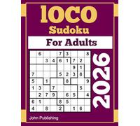 Loco Sudoku: 2026 Loco Sudoku Puzzle Books for Adults (jigsaw sudoku books)