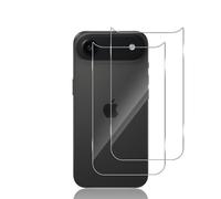 Locofun 2 Piezas Trasera Protector Pantalla Compatible con iPhone 17 Air, 9H Dureza Trasera Cristal Templado Sin Burbujas, HD Transparent Resistente a Arañazos Vidrio Templado