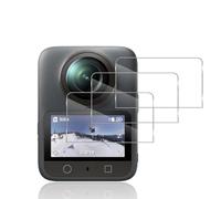 Locofun 3 Piezas Protector de Pantalla para DJI OSMO 360, Dureza 9H Cristal Vidrio Templado, HD Anti-Arañazos Película Protectora