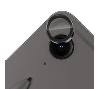 Locofun Protector de Lente Cámara para Samsung Galaxy Tab S10 FE/ S10 FE Plus/ S9 FE, Individuo Metal de Cámara Película Protectora, Cristal Vidrio Templado-Negro