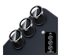Locofun Protector de Lente de Cámara para Samsung Galaxy A35 5G, HD Cámara Película Protectora, 9H Protector Lente Cámara Vidrio Templado,Anti-Arañazos Cristal Templado-Negro