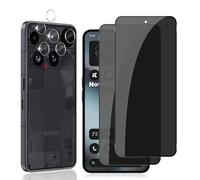 Locofun Protector de Pantalla de Privacidad para Nothing Phone 3 y Protector de Lente Cámara, [2+2 Piezas] Antiespia Cristal Vidrio Templado, Anti-Spy 9H Dureza Anti-Arañazos