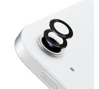 Locofun Protectores Lentes de Cámara 11 Generation 2025, 2 Set Protectores Individuales, Cristal Templado Ultrafino, Borde Aluminio, Resistentes Arañazos, Compatibles Funda, Negro