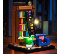 LocoLee Kit de luz compatible con Lego 40698 Books are My Passion, accesorios de iluminación LED compatibles con libros Lego (solo luces, modelo no incluido)